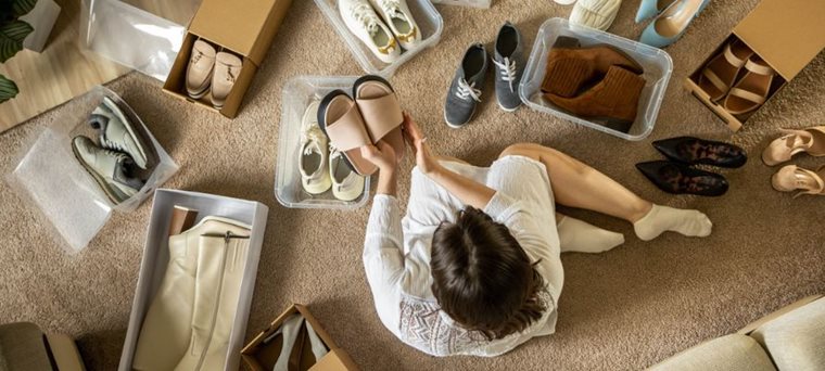  Le rangement des chaussures en fin de saison